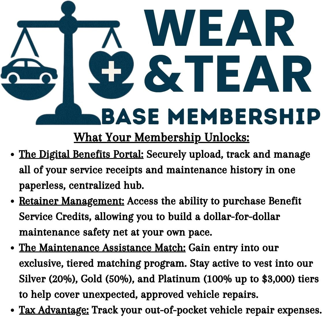 Wear & Tear Base Membership